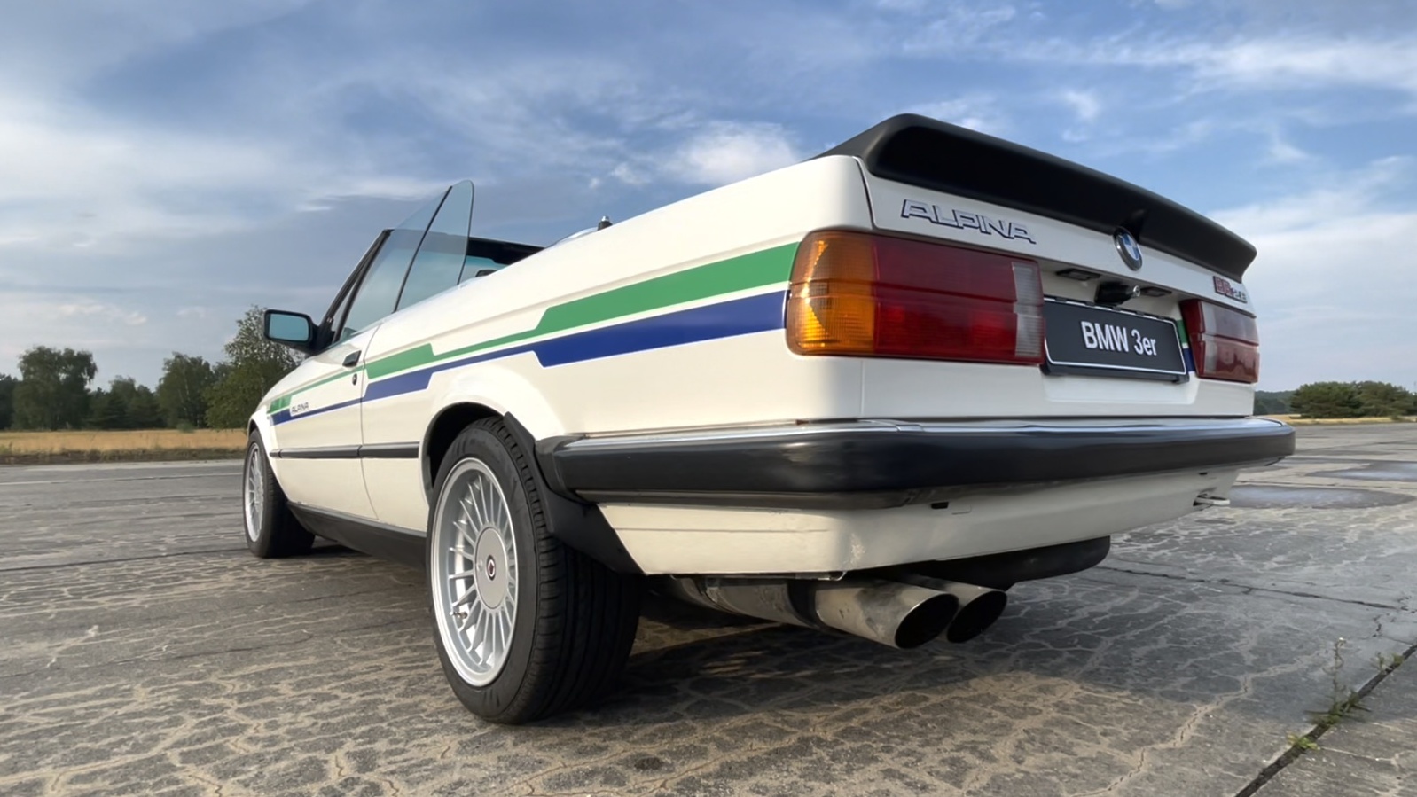 BMW e30 NOS Zender store Heckspoiler ähnlich Alpina Typ 137